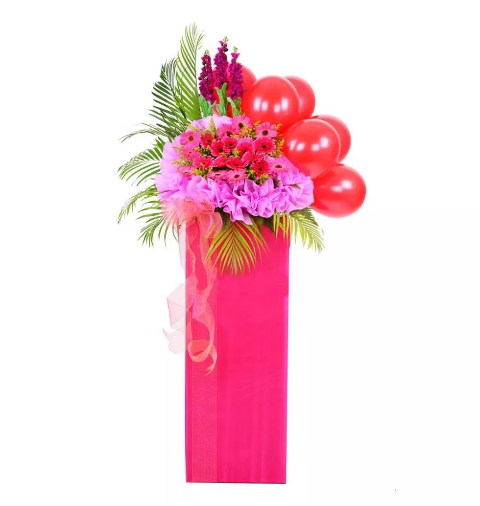 Heartfelt Flower Presentation